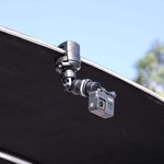Railblaza Bimini RailMount mit Action-Kamera