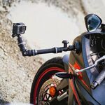 Railblaza fixed extenders for motorcycle action cam