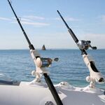 Railblaza RIBPort in white with rod holders