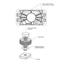 Railblaza StarPort HD TracMount Kit
