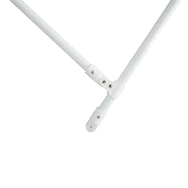 Bimini-Top ELEGANCE with 2 arches / height 115 cm - width 130 cm grey
