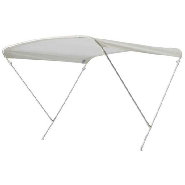 Bimini-Top ELEGANCE with 2 arches / height 140 cm - width 150 cm white