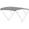 Bimini-Top ELEGANCE with 3 arches / height 140 cm - width 150 cm grey