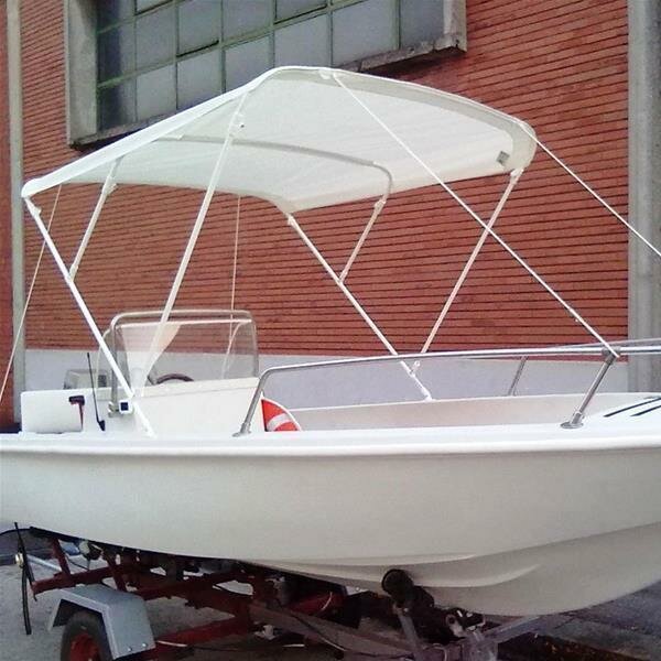 Bimini-Top ELEGANCE with 3 arches / height 140 cm - width 170 cm lagoon