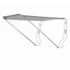 Bimini-Top / Sonnenverdeck JOLLY für Geräteträger / Roll-Bar "GOMMONE" Breite 145 cm - silber