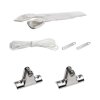 Bimini-Top UNIVERSAL for roll bar "BARCA" width 170 cm - grey