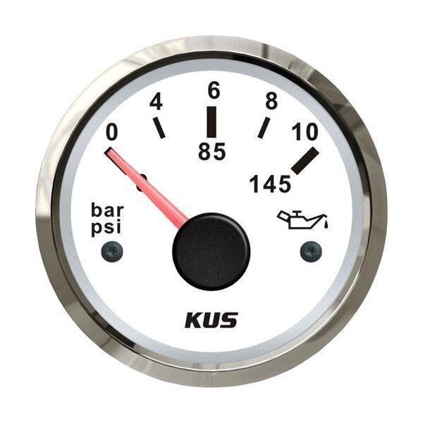 KUS Analog Oil Pressure Gauge / Oil Pressure Meter