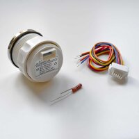KUS analog fuel level gauge - white