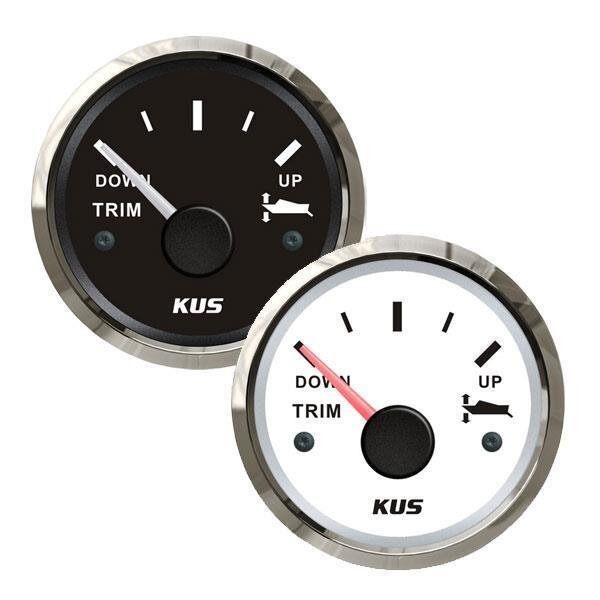 KUS Analog Trim Indicator / Trim Gauge (Horizontal)
