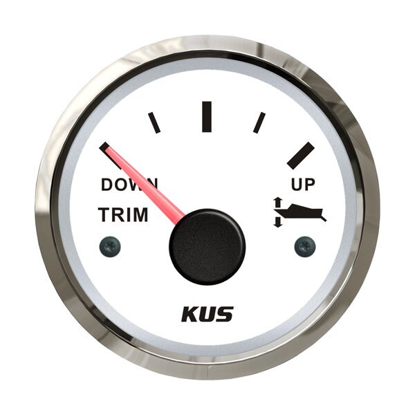 KUS Analog Trim Indicator / Trim Gauge (Horizontal)