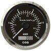 KUS GPS Speedometer mit analoger Anzeige für Geschwindigkeit und digitalen Kurs