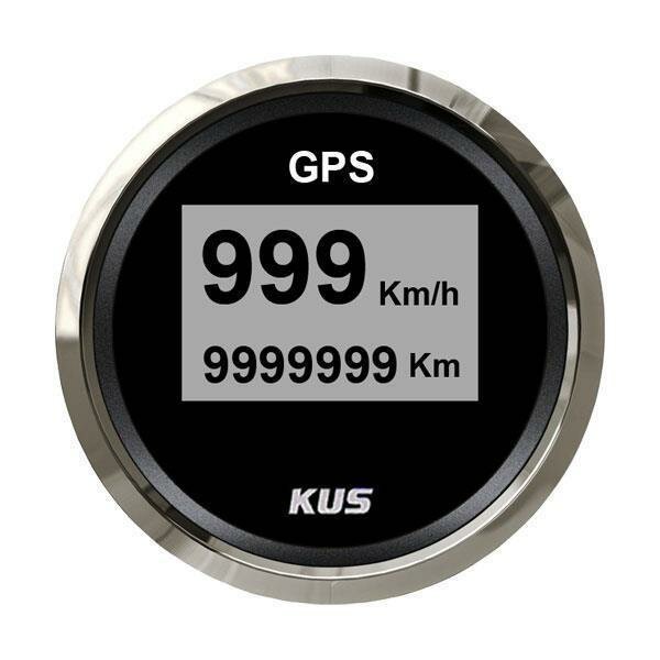 KUS GPS Digital-Speedometer für Geschwindigkeit und gefahrene