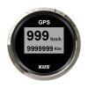 KUS GPS Digital-Speedometer mit Anzeige für Geschwindigkeit und gefahrene Strecke