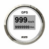 KUS GPS Digital-Speedometer mit Anzeige für Geschwindigkeit und gefahrene Strecke