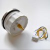 KUS analoges Staudruck-Speedometer / Geschwindigkeitsmesser (0-35 Mph / 60 km/h) - schwarz