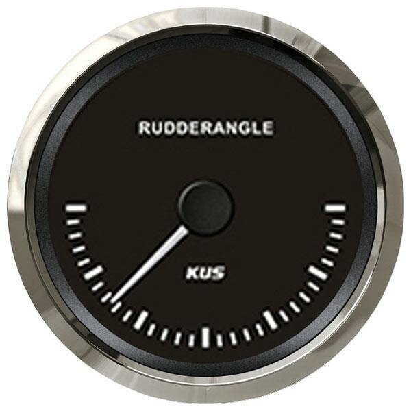 KUS rudder angle gauge (groß) - black