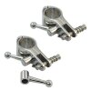 Stainless steel railing mount joint fitting set for biminis