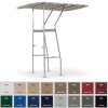 T-Top / Sonnenverdeck für Angelboote / Center-Console - Taupe (5548)