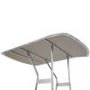 T-Top / Sonnenverdeck für Angelboote / Center-Console - Taupe (5548)