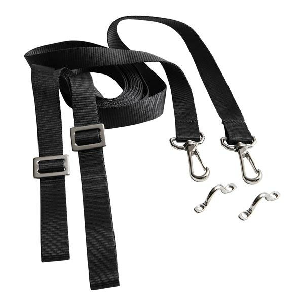 Cord straps set for Bimini-Tops - black