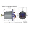 Hydrodrive Hydraulische Lenkung MU75-TF für Innenborder (45 Knoten)
