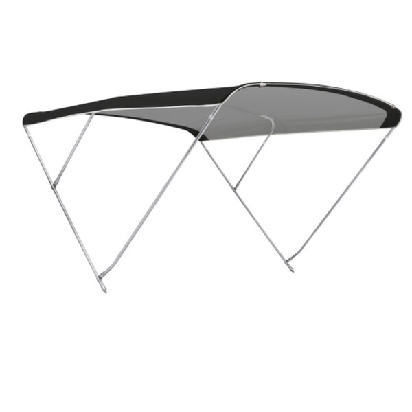 Bimini-Top SPORT PLUS with 3 arches / height 140 cm - width 170 cm black