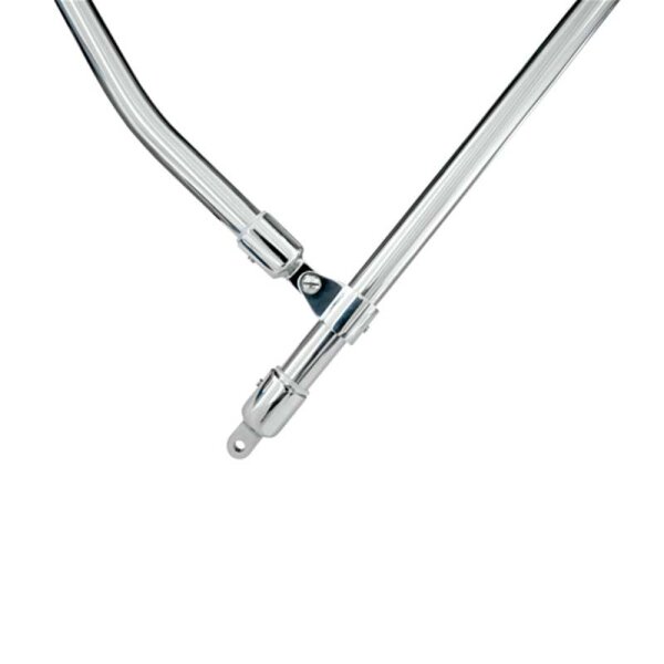 Bimini-Top SPORT PLUS with 4 arches / height 140 cm - width 215 cm grey