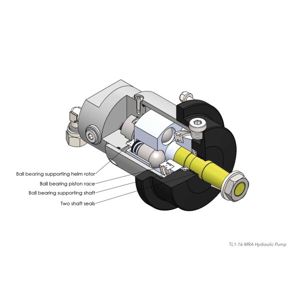 Hydrodrive Hydrauliklenkung MF175 WTS für Außenborder bis 175 PS