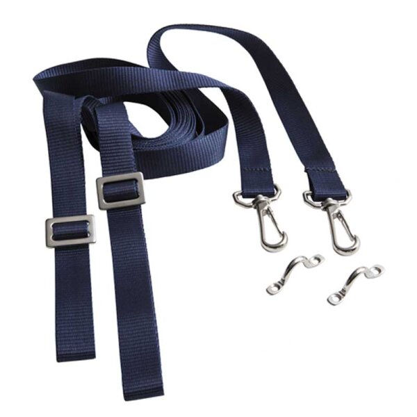 Bimini-Top / Sonnenverdeck STRANGE XL mit Geräteträger / Breite 230 cm - Captain Navy (5057)