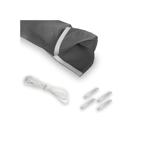 Bimini-Top / Sonnenverdeck ELEGANCE PLUS mit 4 Bögen / Höhe 115 cm - Breite 150 cm himmelblau