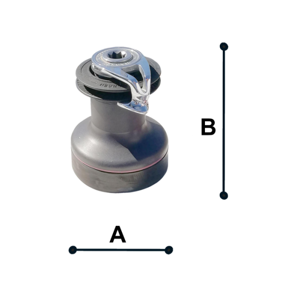 Abdeckung / Schutzhülle für Winschen X-Large in in Silver - 5035