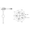 KUS NMEA 2000 Tauchrohrgeber NS5 für Kraftstoff- und Wassertanks - 250 mm