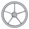 Steuerrad - Edelstahl / grau (&Oslash; 350 mm)