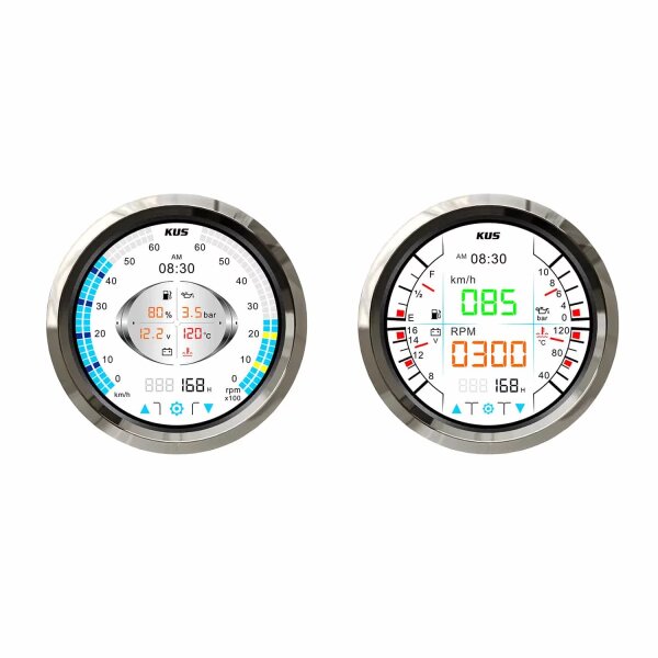 KUS Multifunktionales NMEA 2000 LCD Instrument / Anzeige KMG-42T